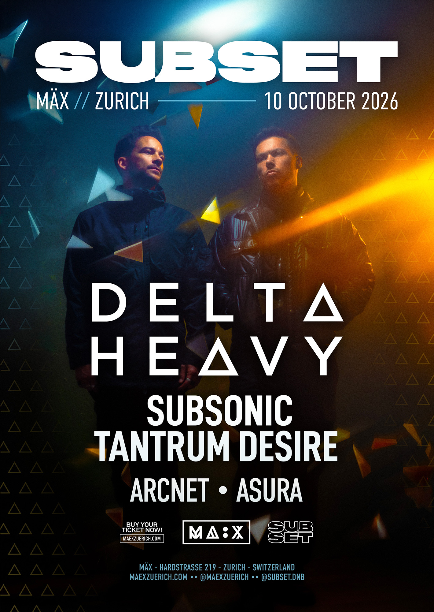 Subset with Delta Heavy // Zurich