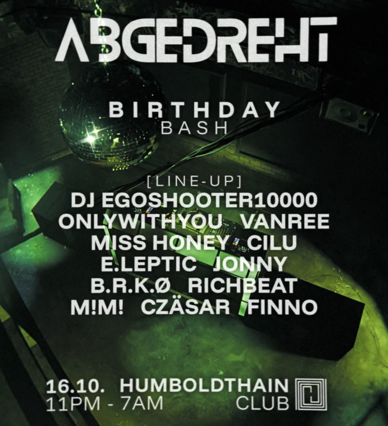 Abgedreht Birthday Bash