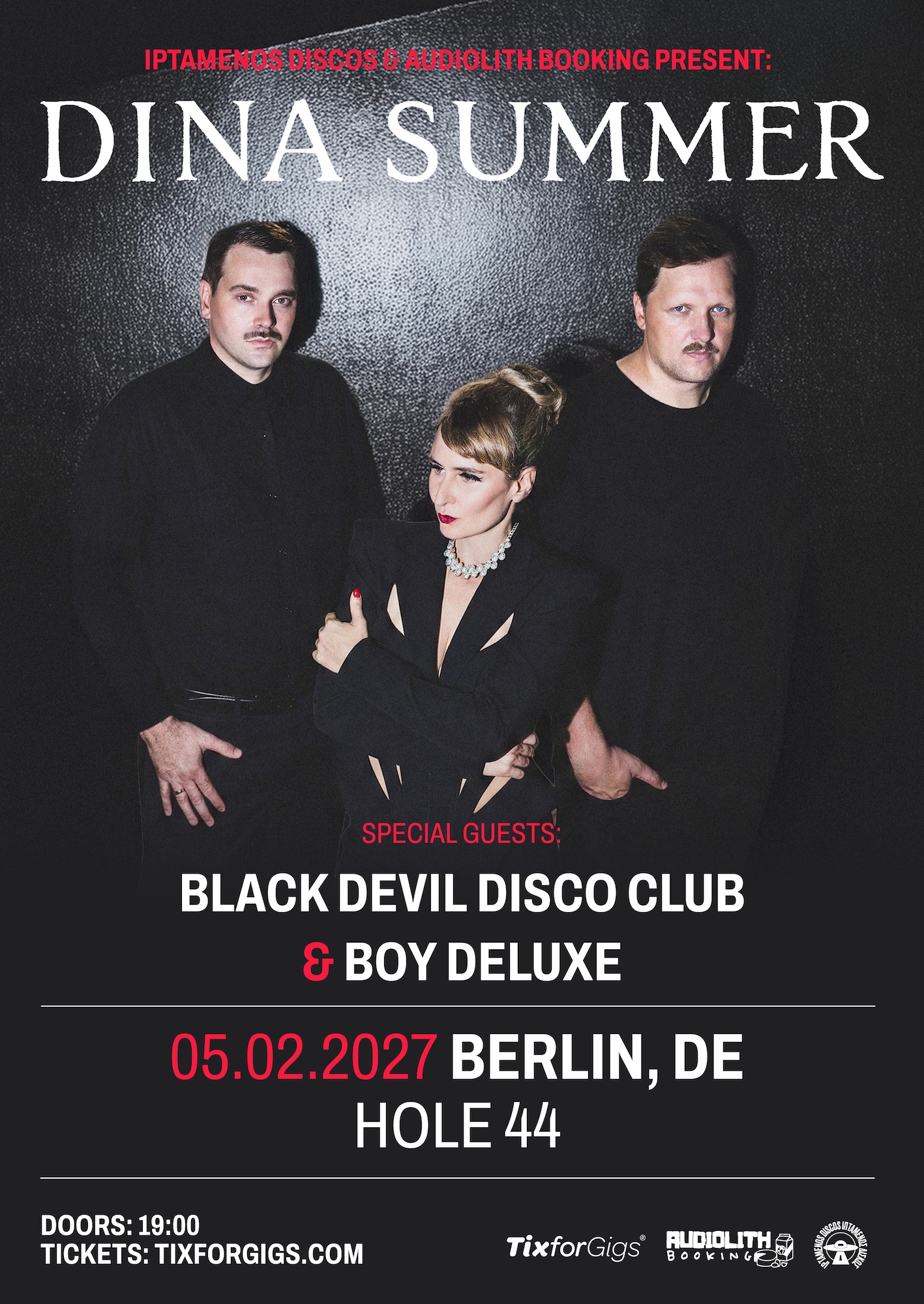 Dina Summer / Black Devil Disco Club / Boy Deluxe LIVE in Berlin