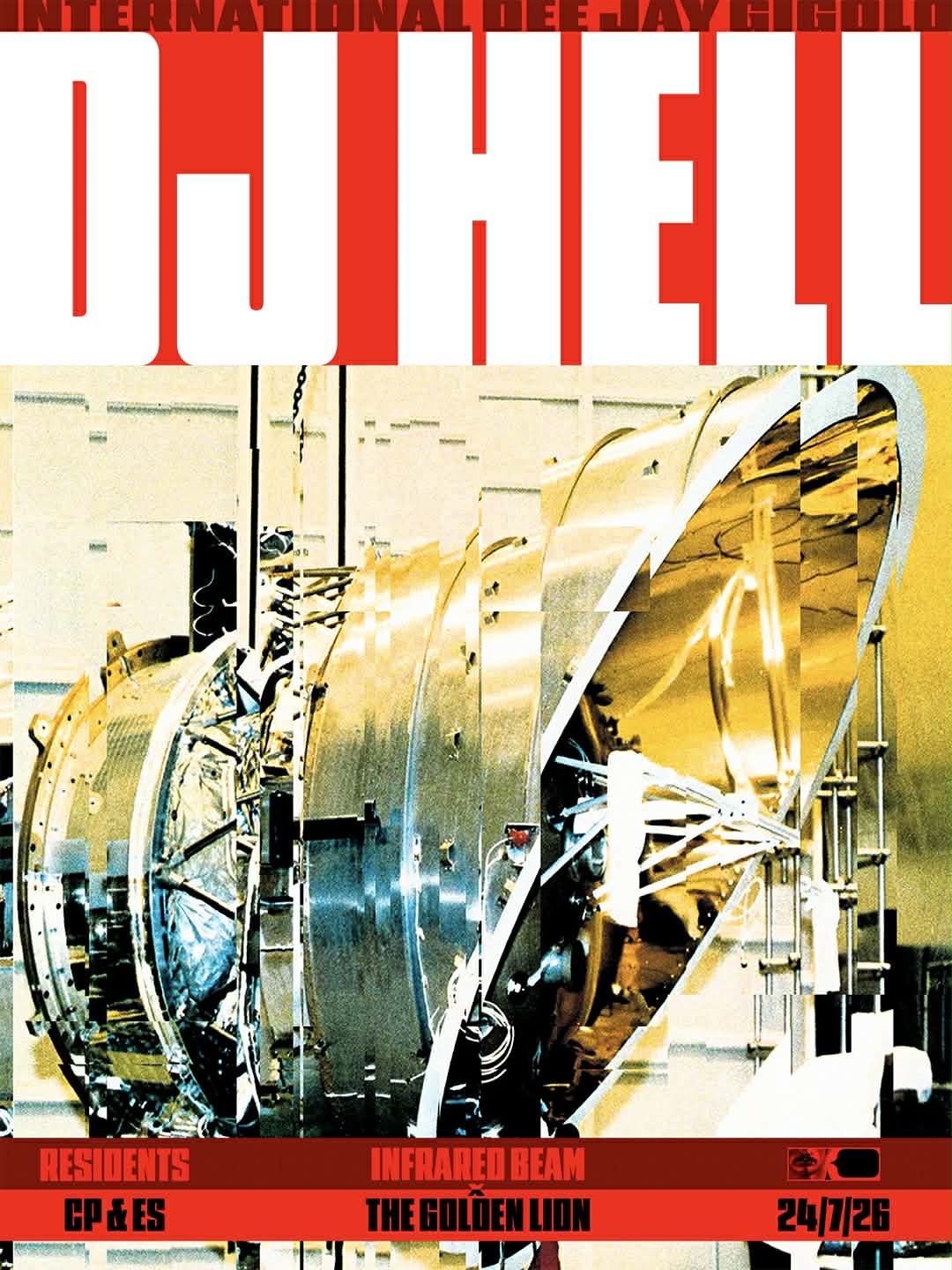 Infrared Beam x Golden Lion present Dj Hell