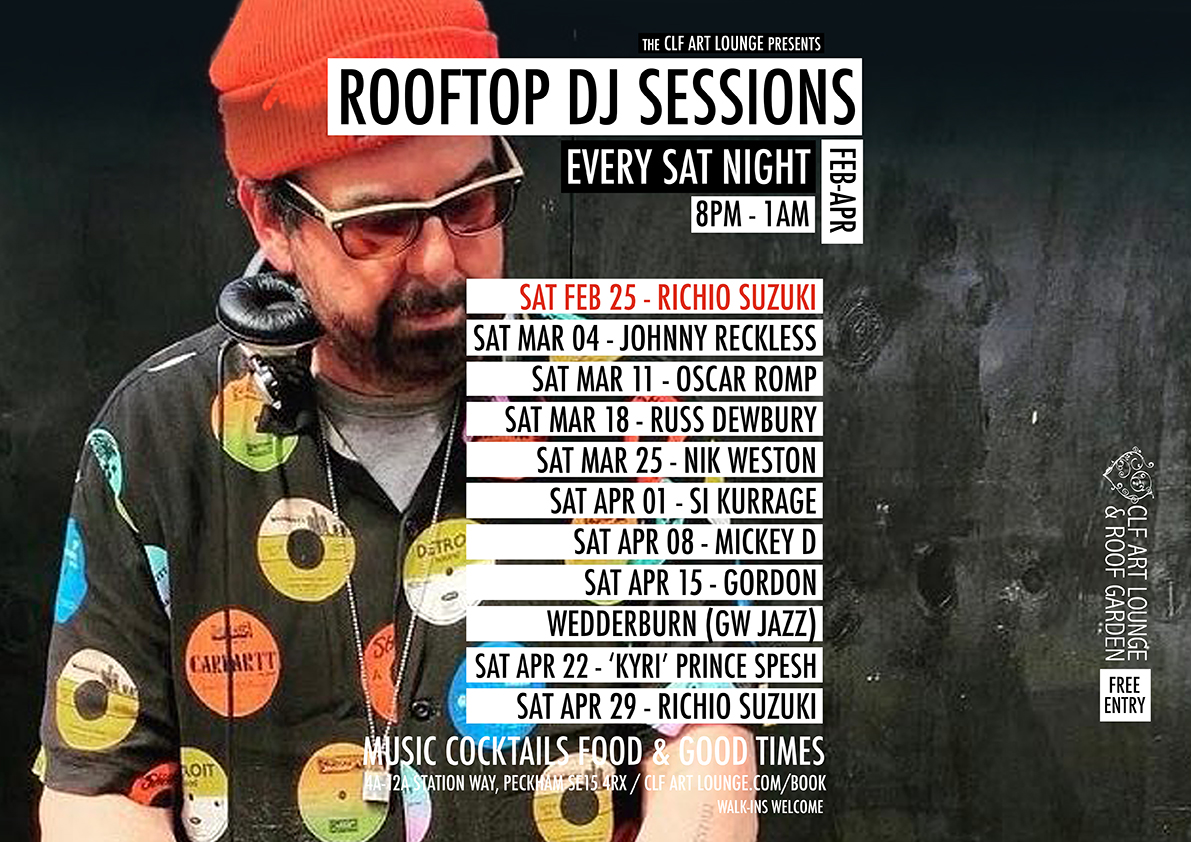 Evvnt Events - Saturday Night Rooftop Session with DJ Richio Suzuki