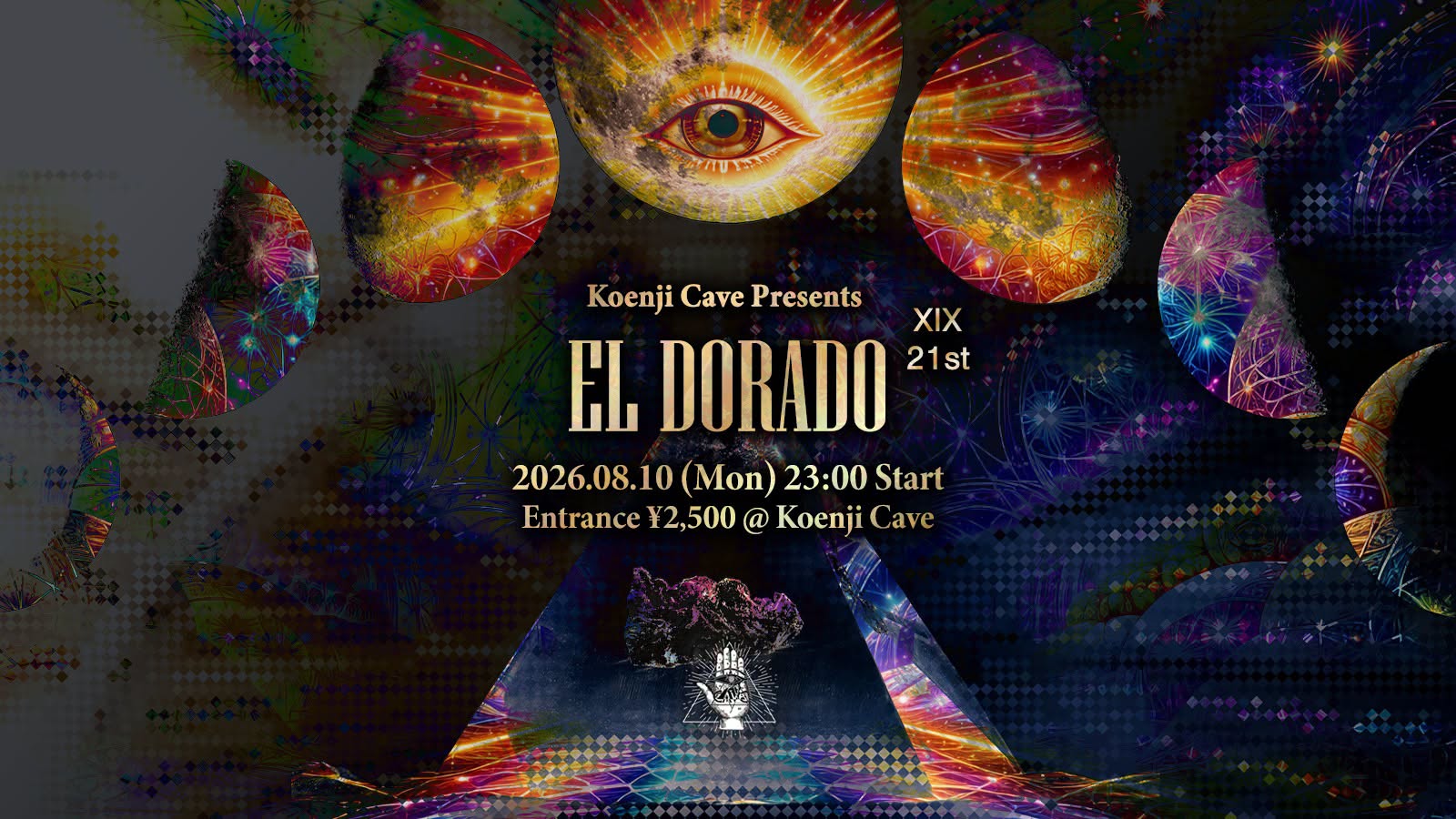 Koenji Cave presents - EL DORADO - XIX at Cave, Tokyo