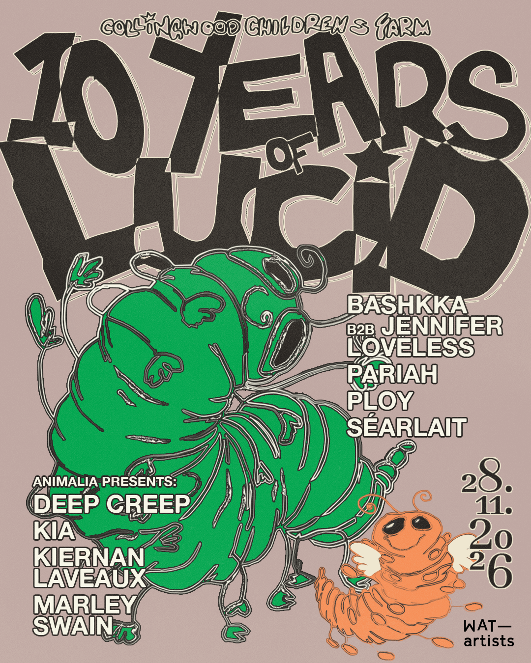 10 Years of Lucid with Animalia & WAT Artists