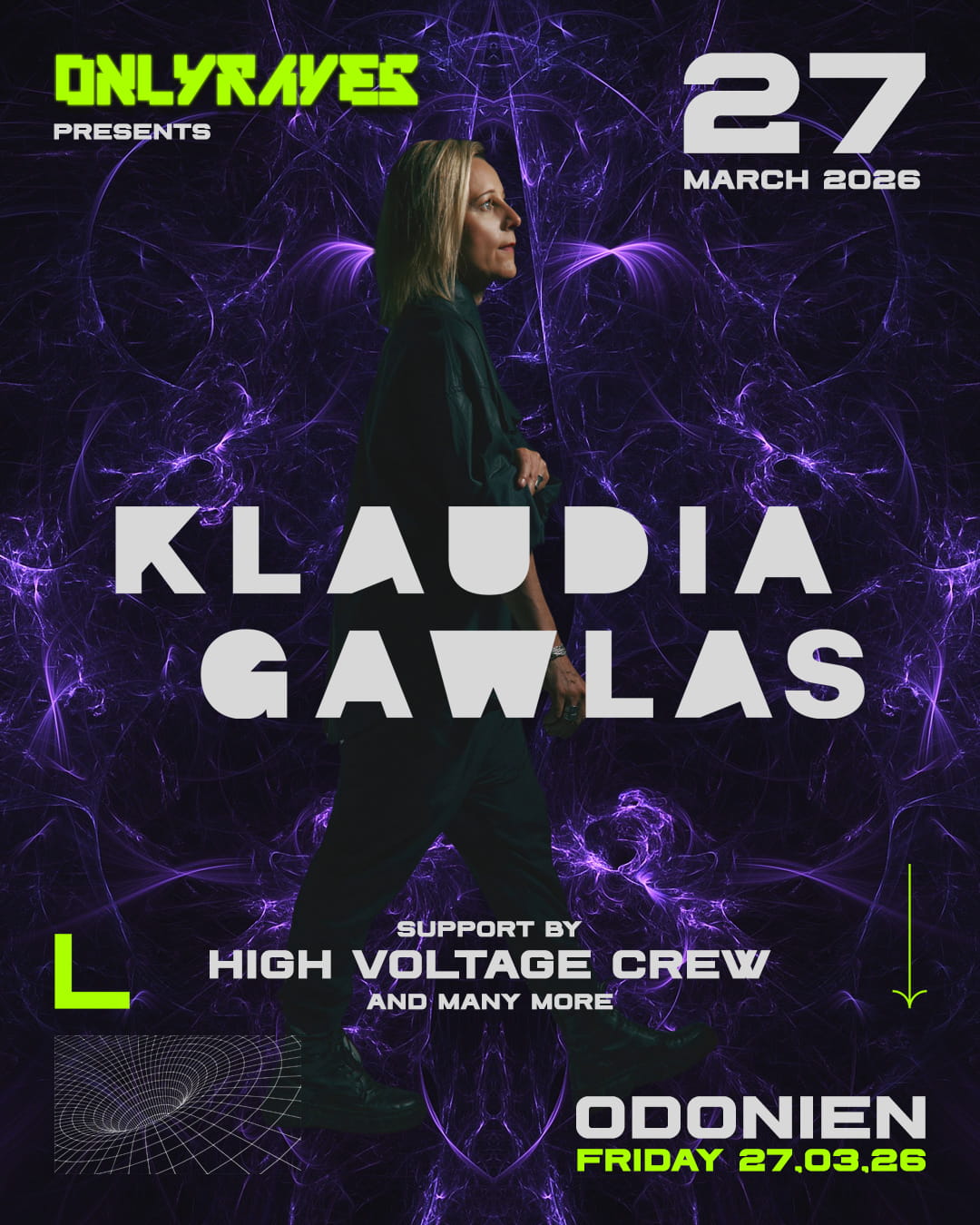 Klaudia Gawlas + High Voltage Showcase pres. by ONLYRAVES