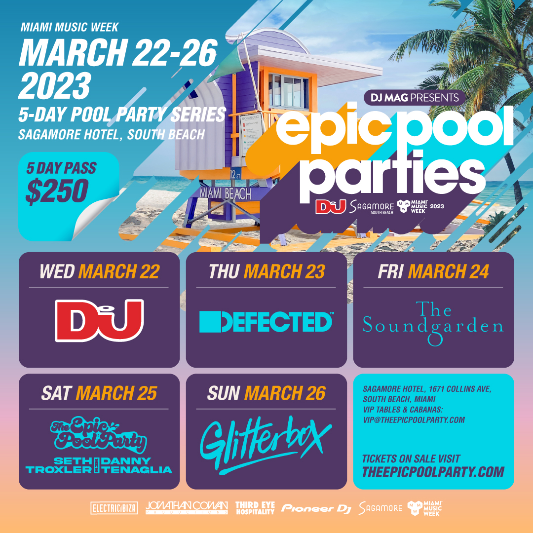 Spinnin' Hotel Announces Miami Music Week Pool Parties for 2018