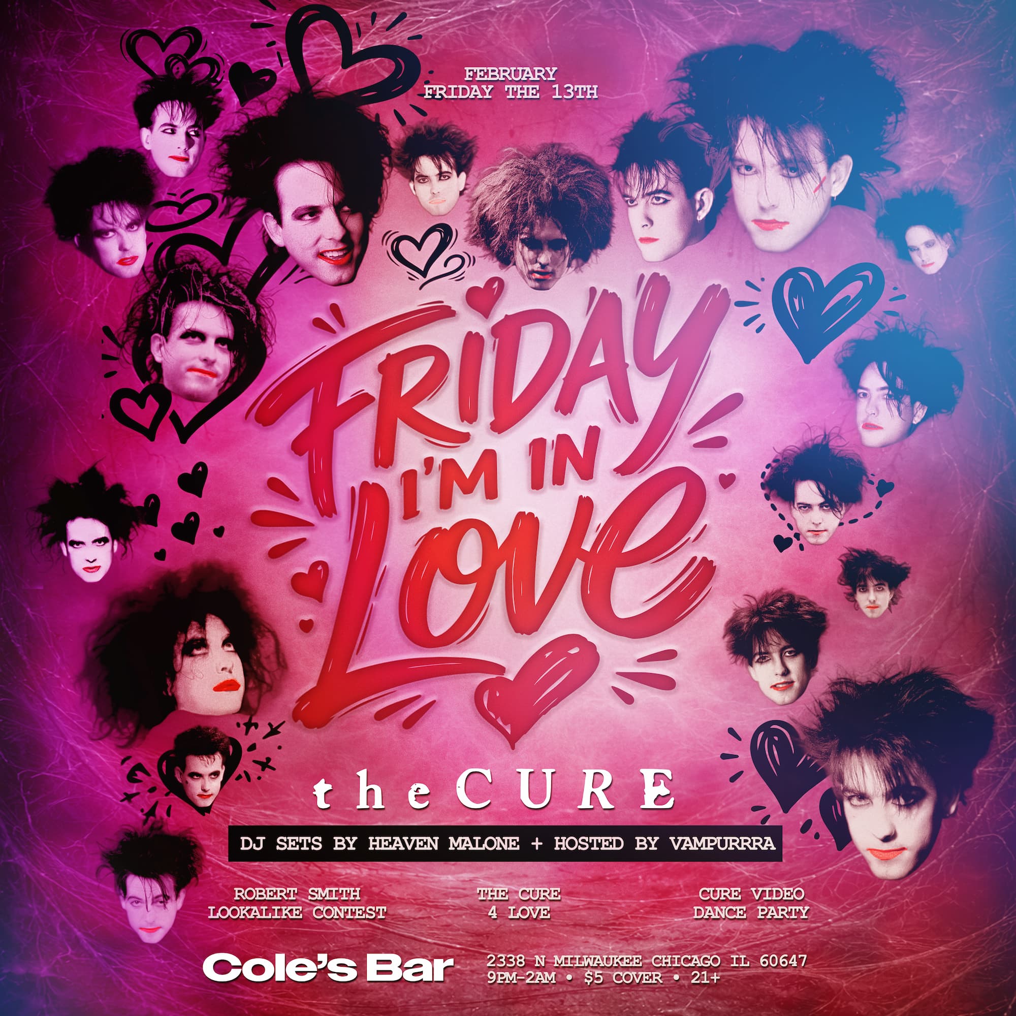Friday I'm In Love: The Cure Night
