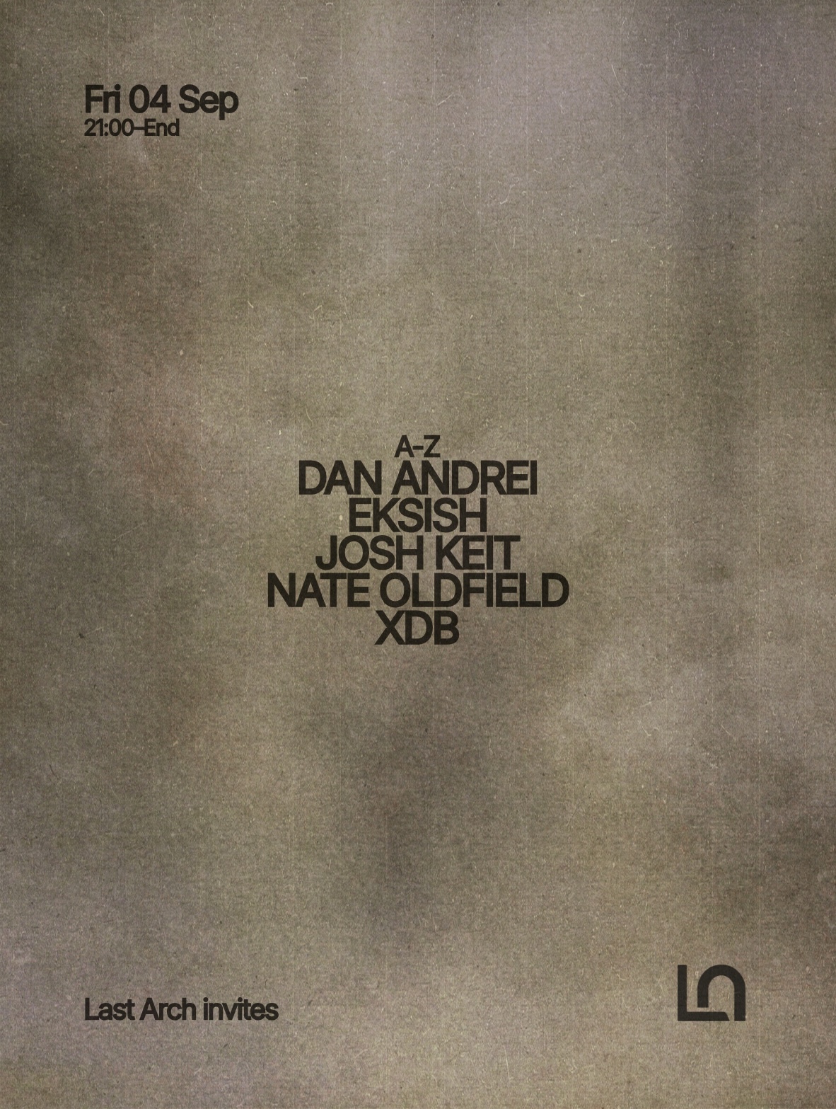 Last Arch invites: Dan Andrei and XDB