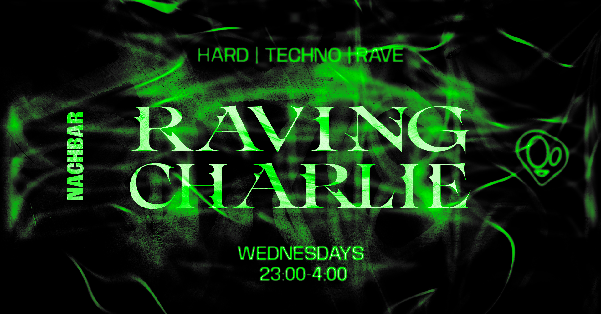 RAVING CHARLIE: Hard Techno / Rave w/ S-vibe [SE]