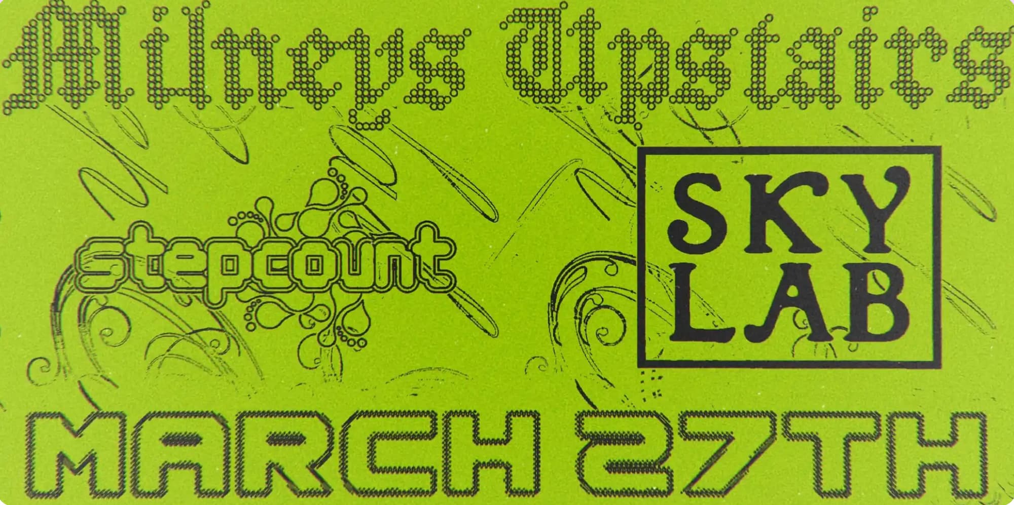 Step Count x Skylab Radio: Fundraiser Dance Party