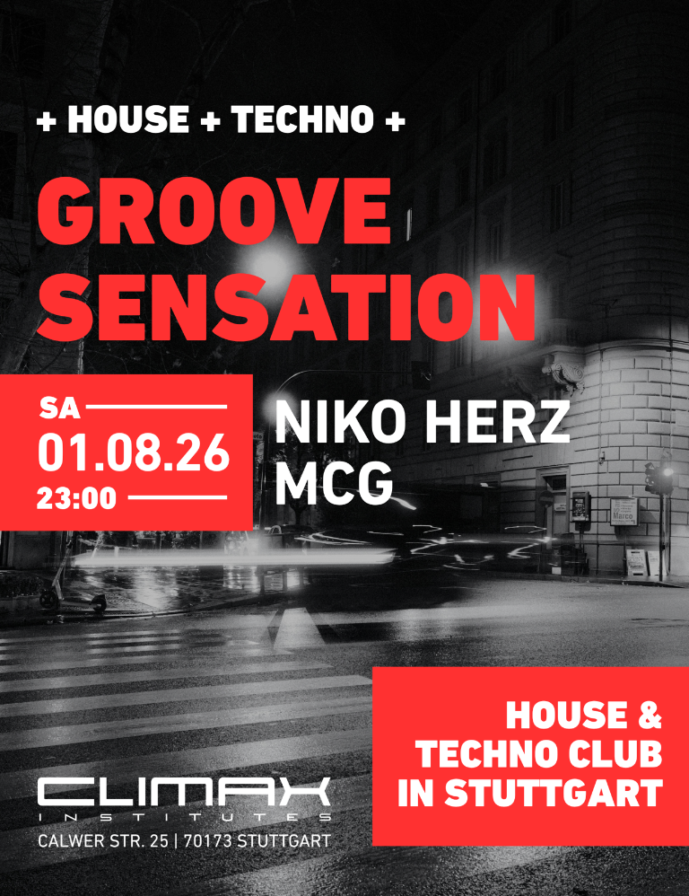 GROOVE SENSATION w/Niko Herz & MCG
