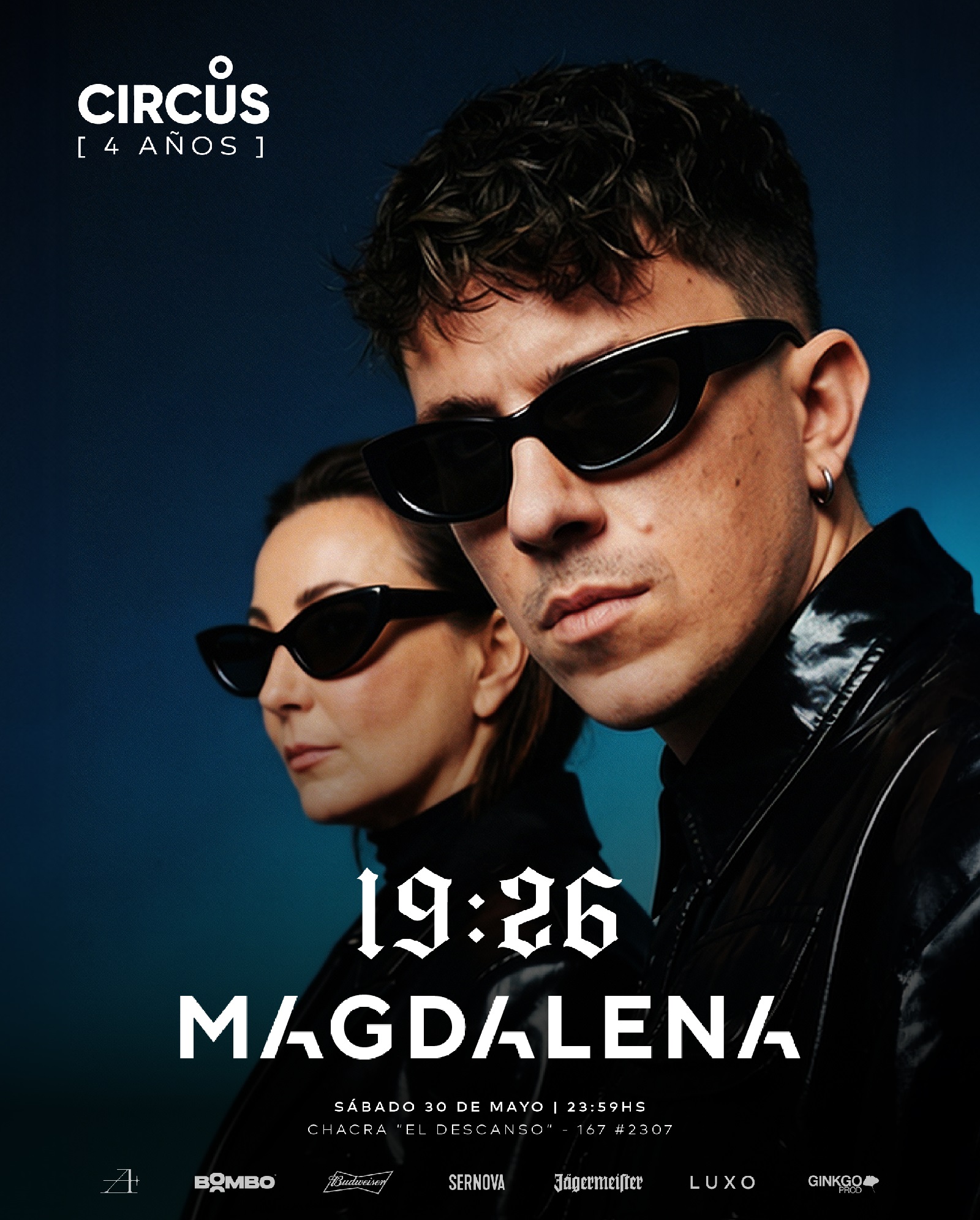 MAGDALENA & MORE ARTISTS [ANIVERSARIO 4 AÑOS] - by CIRCUS, LA PLATA