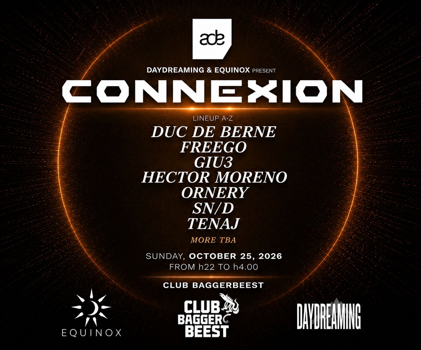 Daydreaming & EQUINOX PRESENT CONNEXION