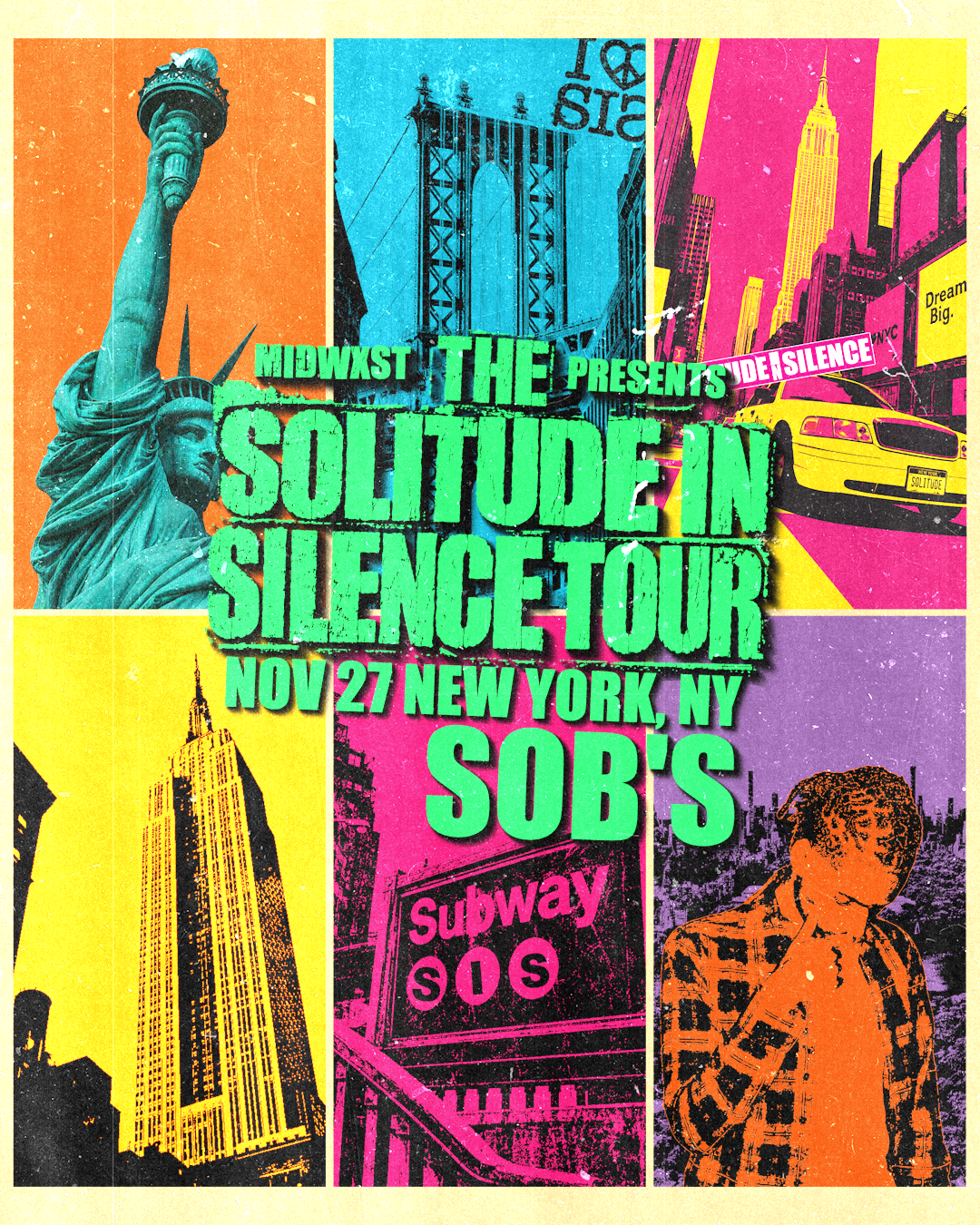 SOB's presents: midwxst: Solitude in Silence Tour
