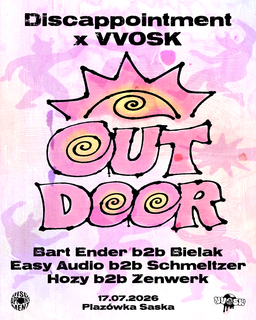 DISCAPPOINTMENT x VVOSK RECORDS — Plażówka Saska, Варшава