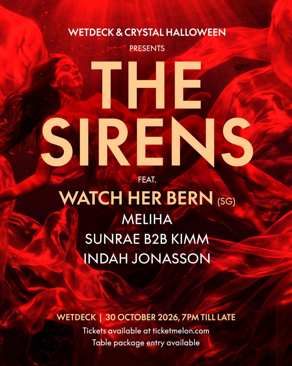 Crystal Halloween pres The Sirens