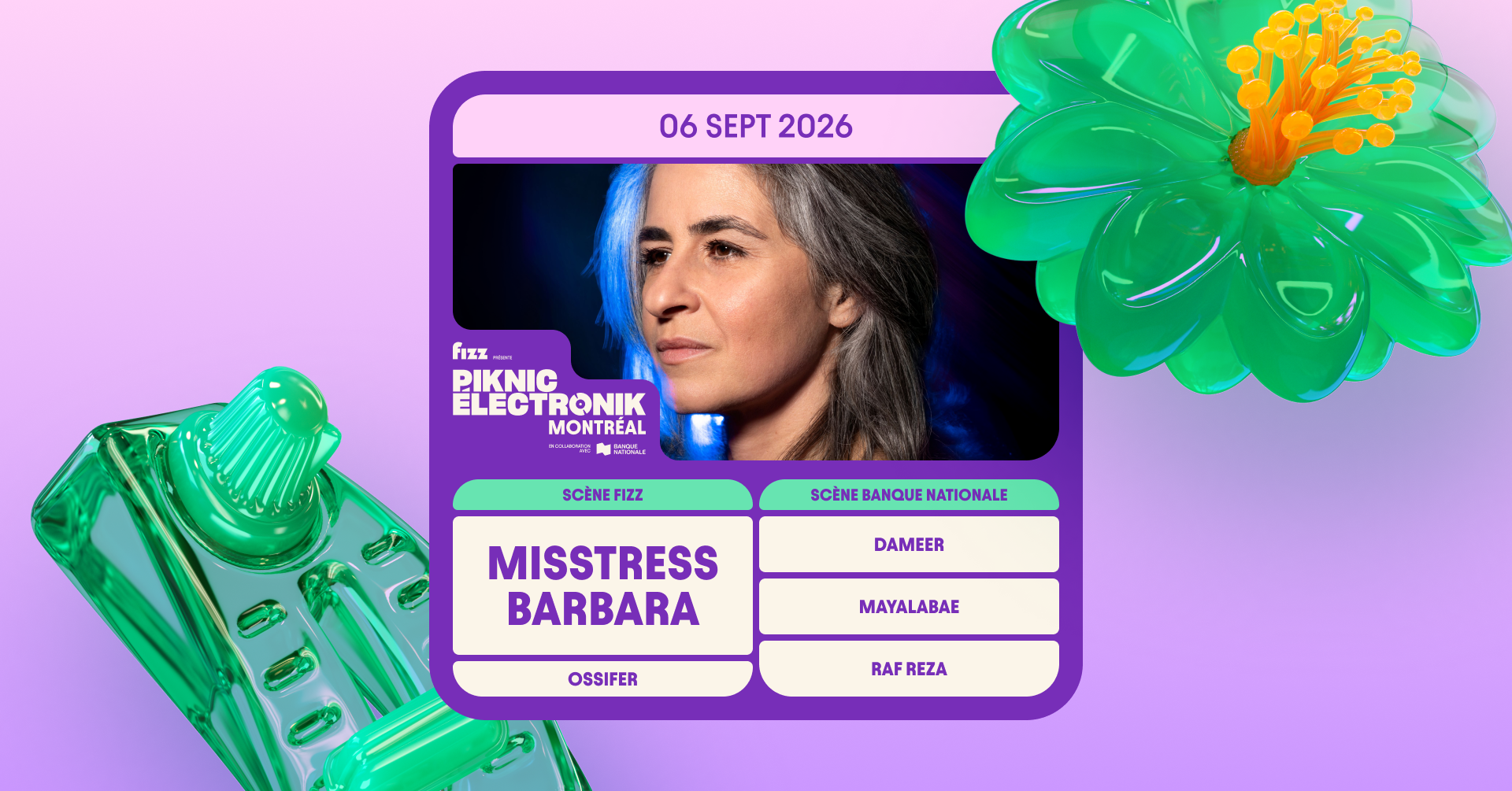 Piknic Électronik MTL #14: Misstress Barbara / Dameer