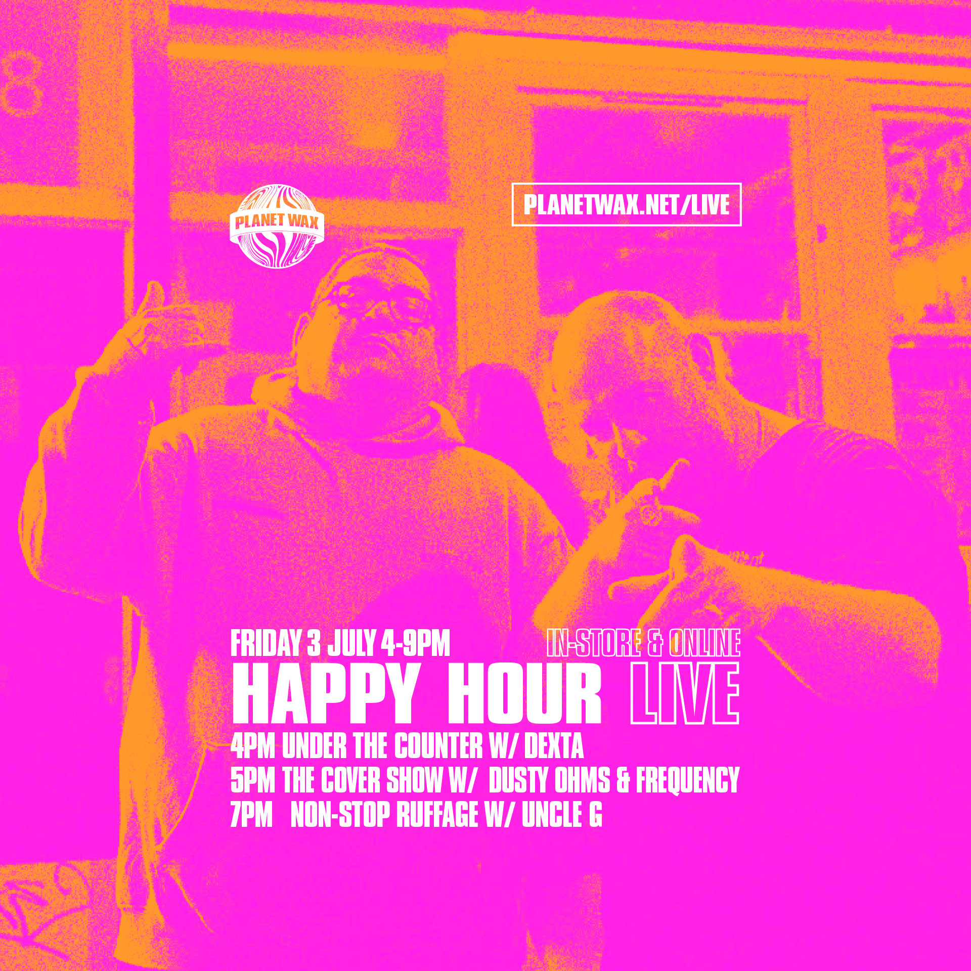 THE HAPPY HOURS