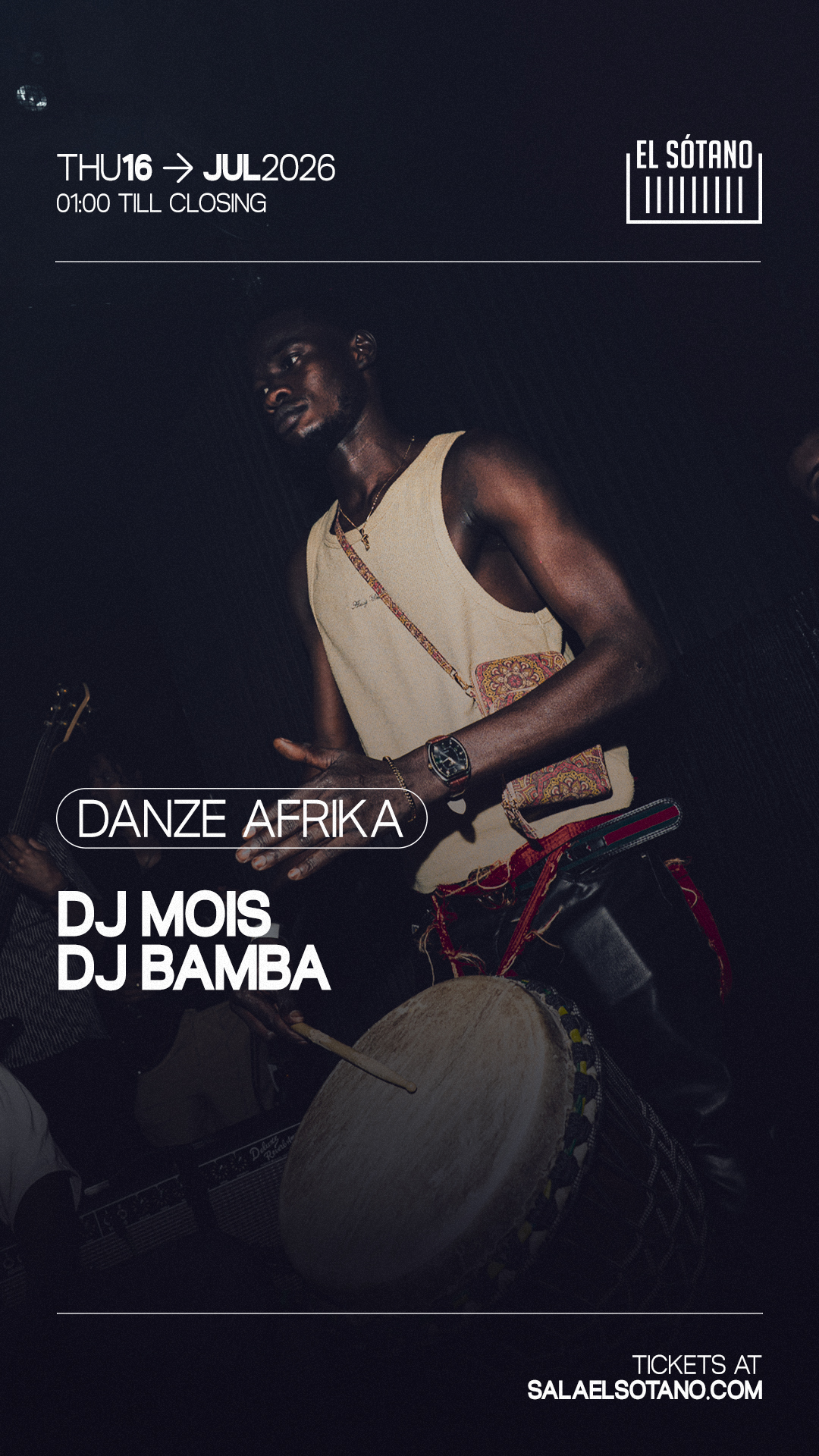 DANZE AFRIKA: DJ Mois, DJ Mamba