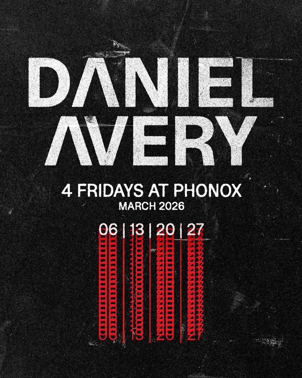 Daniel Avery: 4 Fridays at Phonox