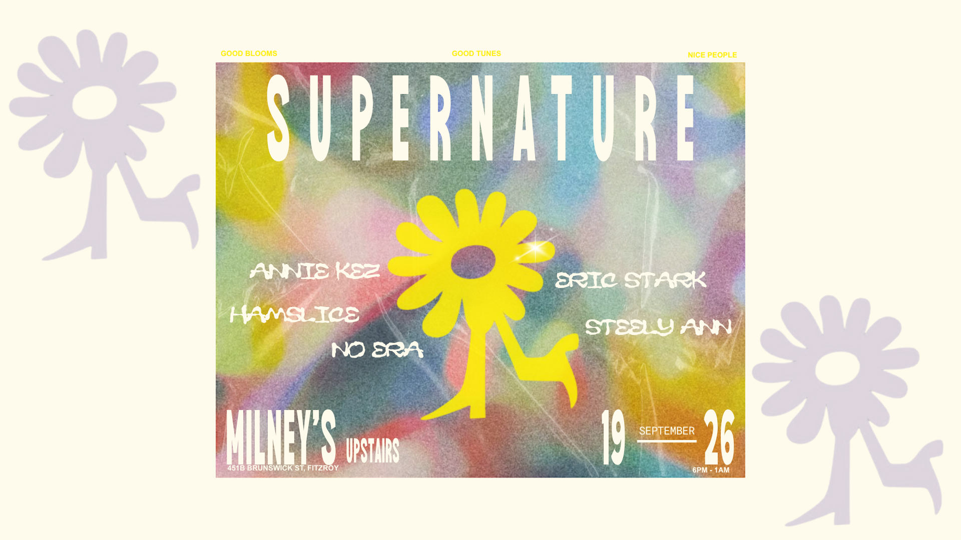 SUPERNATURE at Milney's Upstairs