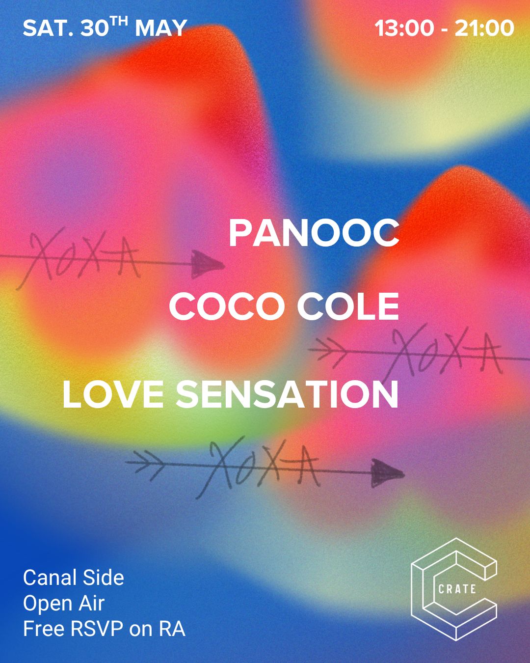 XOXA Takeover with Coco Cole, Love Sensation & Panooc (Free - Open Air)