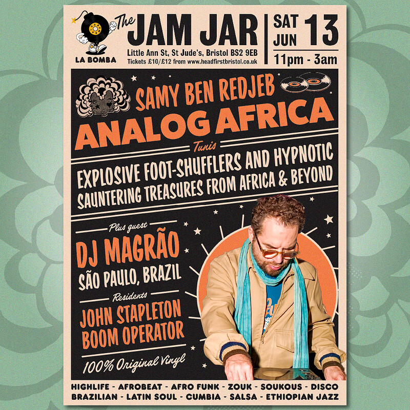 LA BOMBA presents ANALOG AFRICA