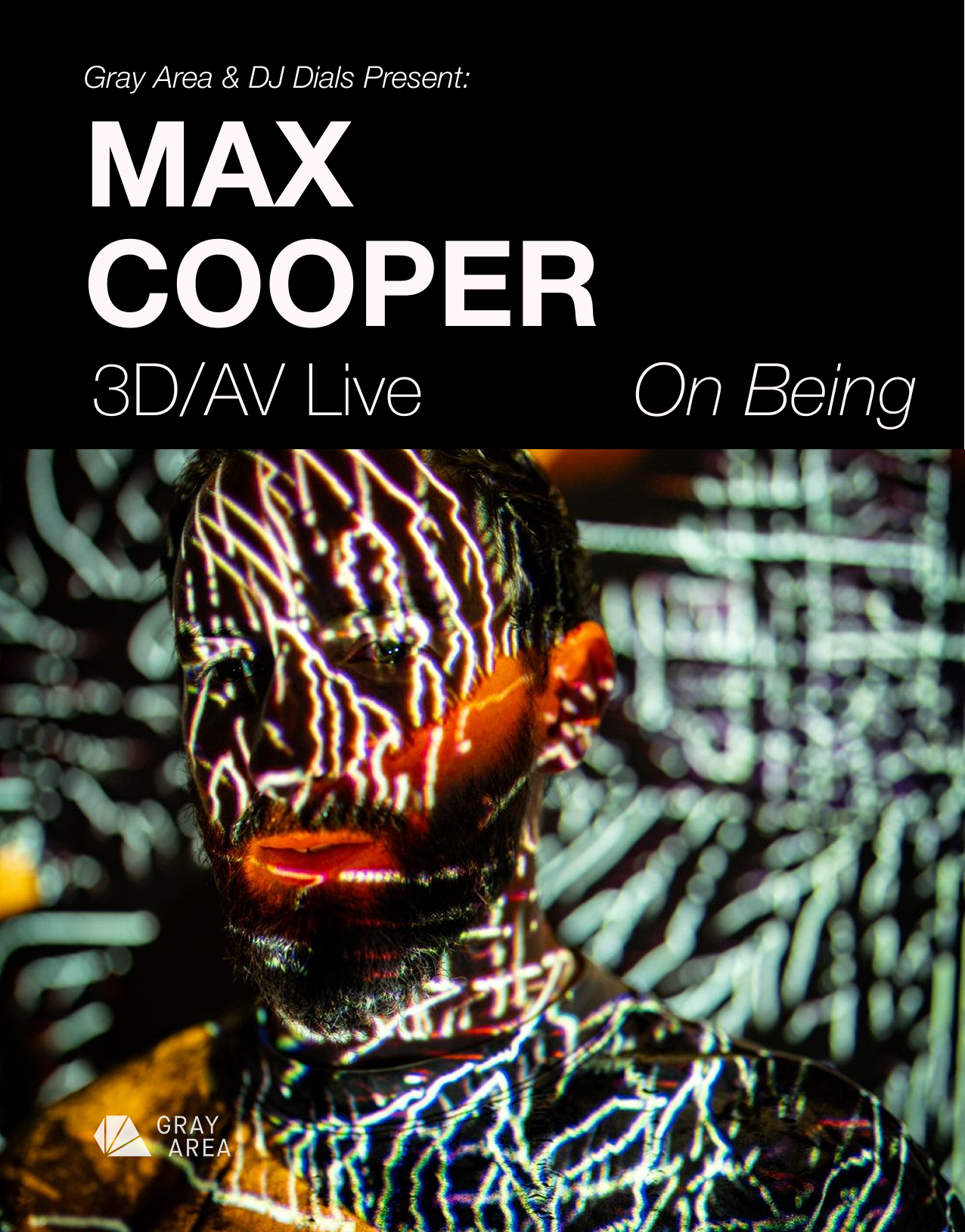 Gray Area and DJ Dials present: Max Cooper On Being 3D/AV