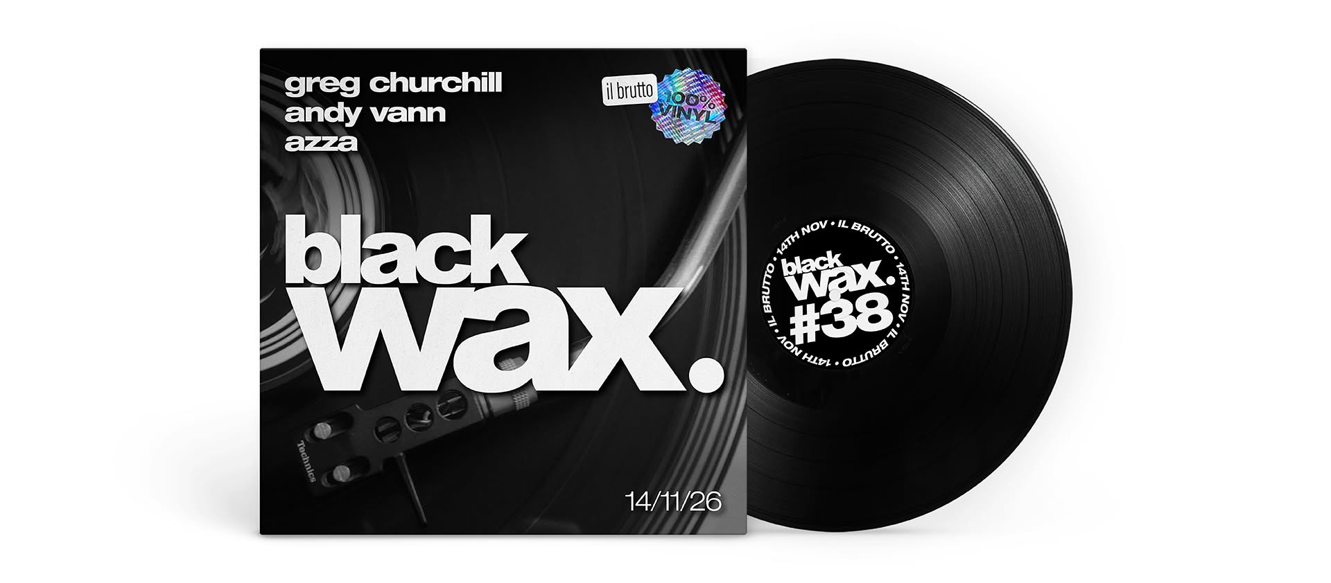 Black Wax - 100% Vinyl