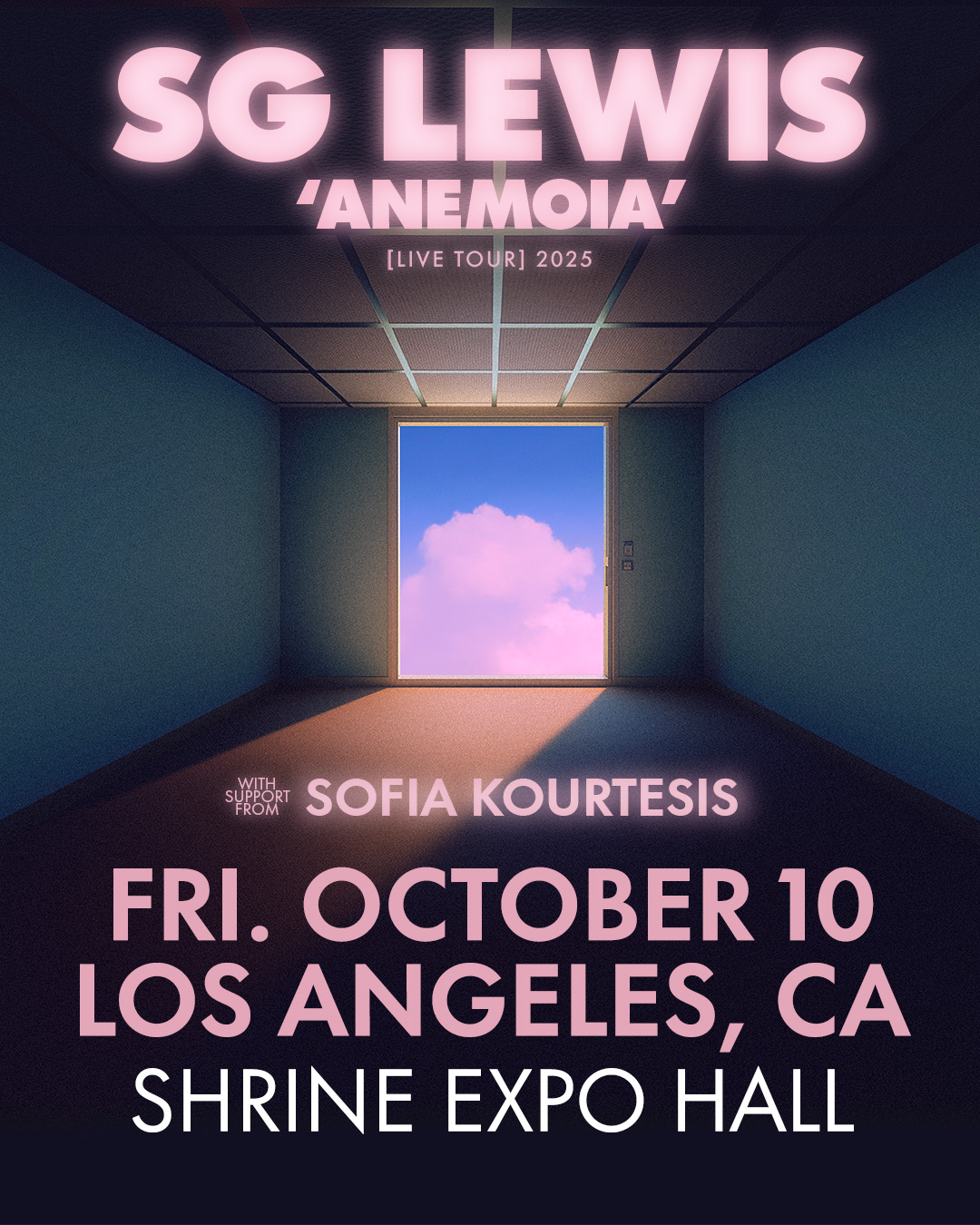 SG Lewis at Shrine Auditorium and Expo Hall, Los Angeles