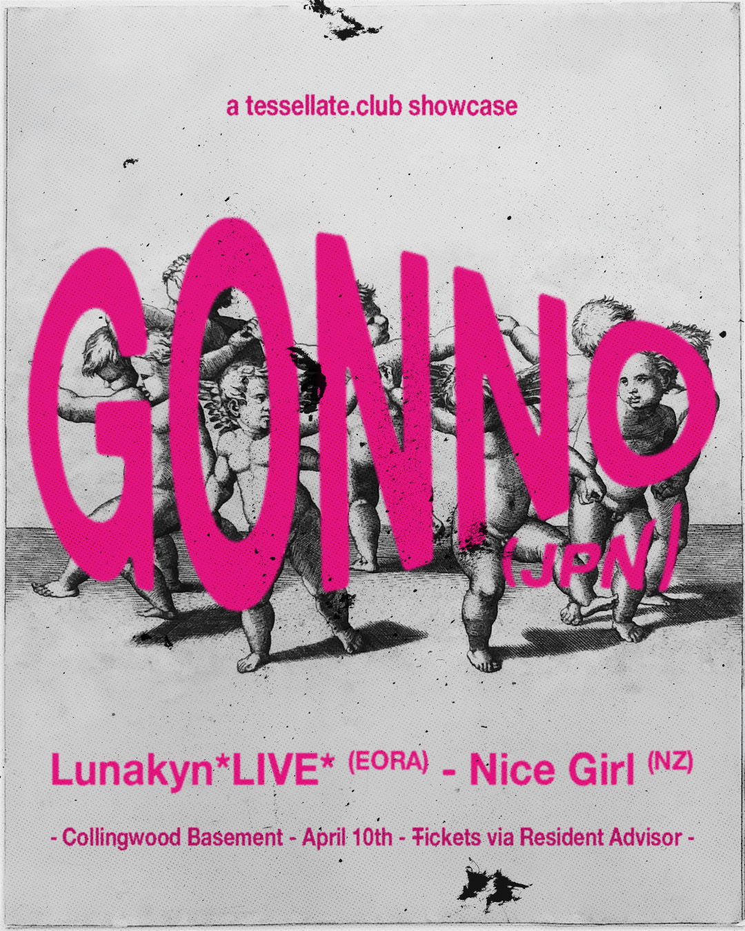 Tessellate Club presents: Psycho Slow Burn w/ GONNO (JPN)