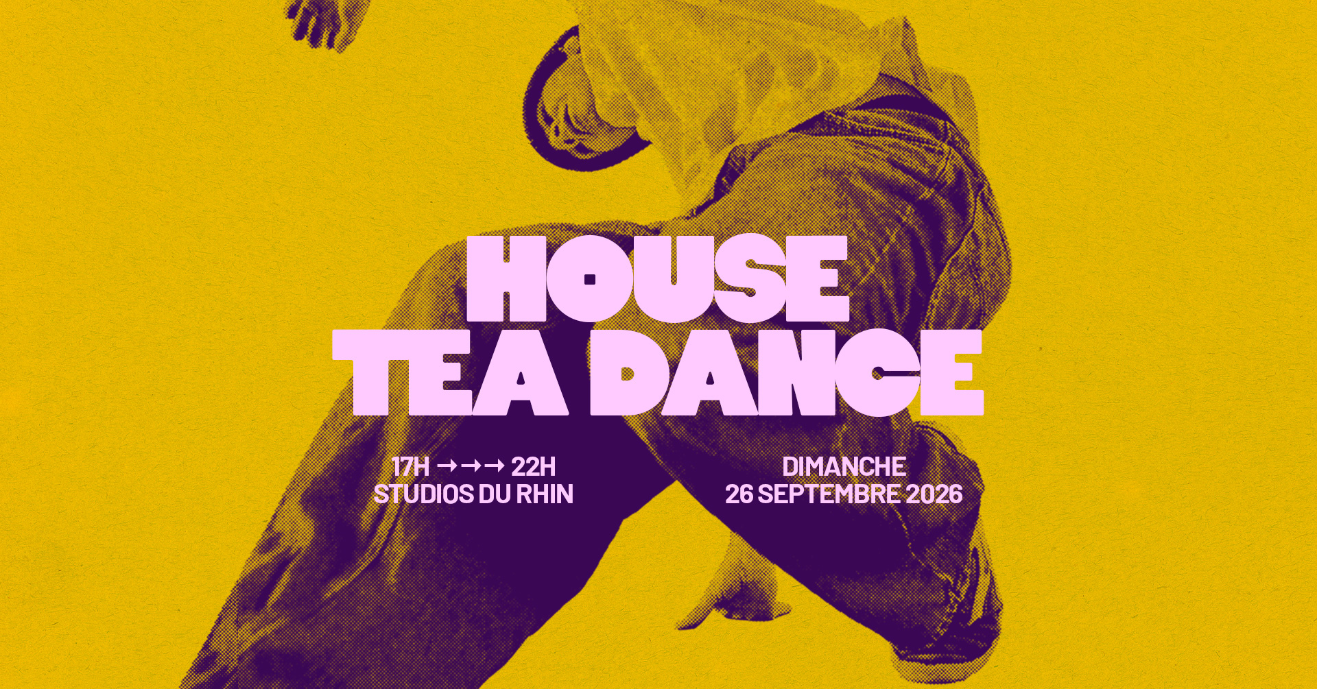 House Tea Dance #4 bij Les Studios du Rhin, Strasbourg