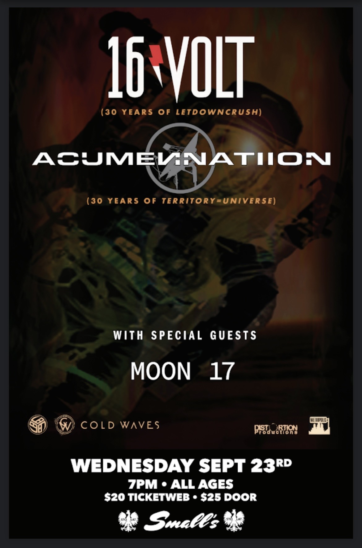 16 Volt + Acumen Nation with Moon 17
