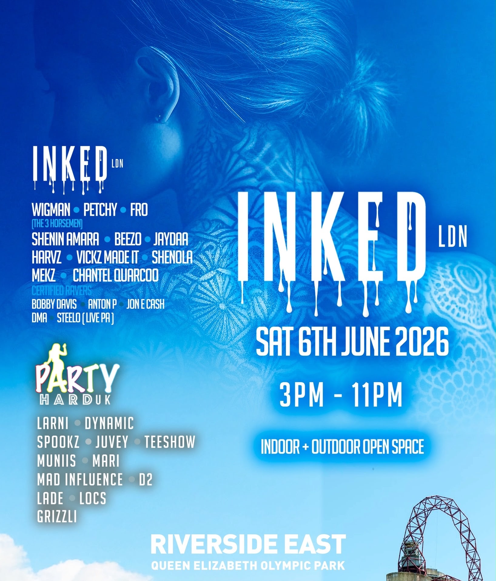 Inked LDN Day Party (indoor + outdoor)
