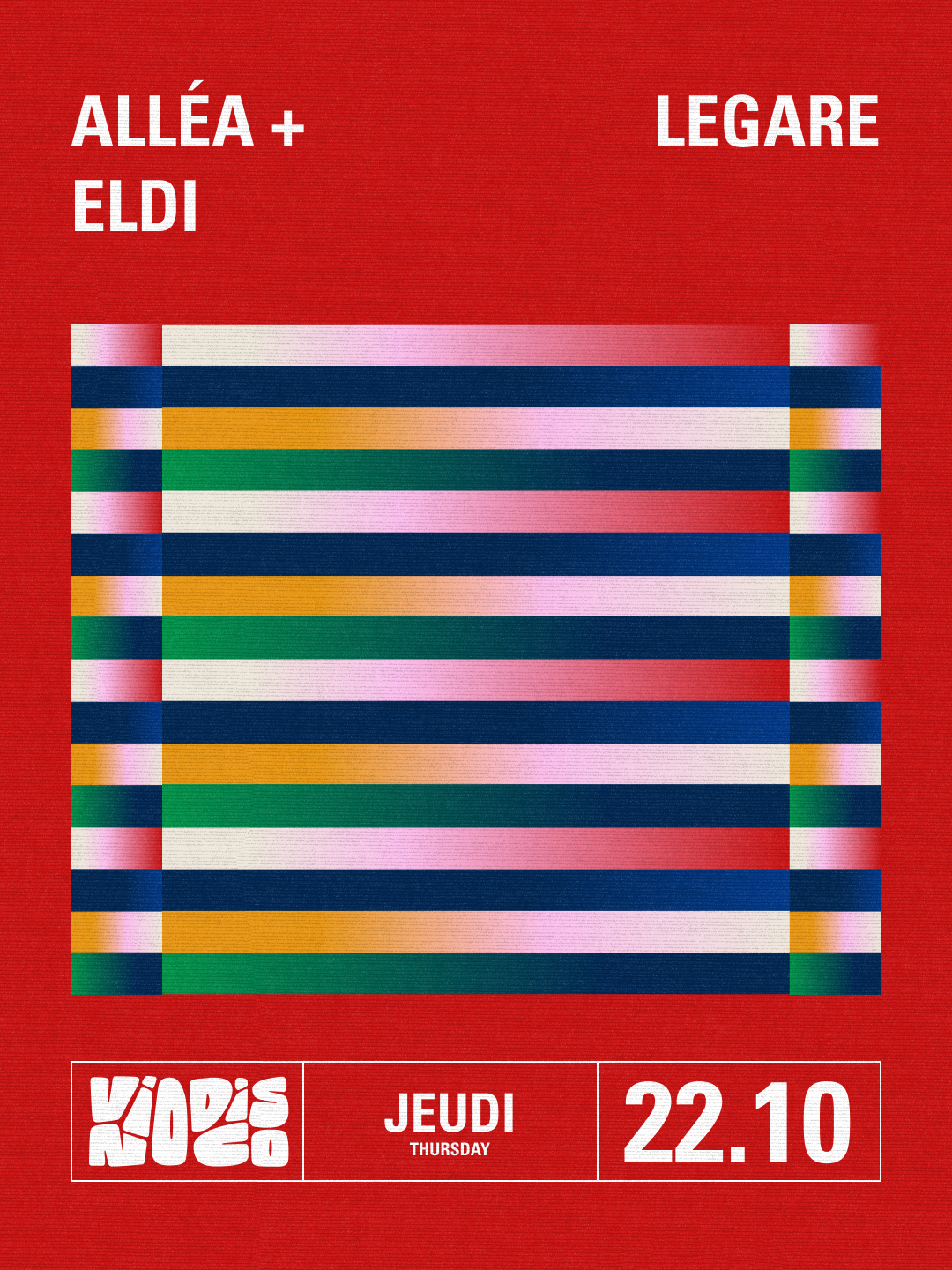 Vino Disco THURSDAY: Alléa, Eldi, Legare
