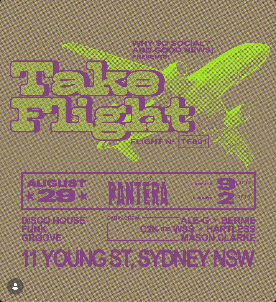 Why So Social x Good News! Present: Take Flight