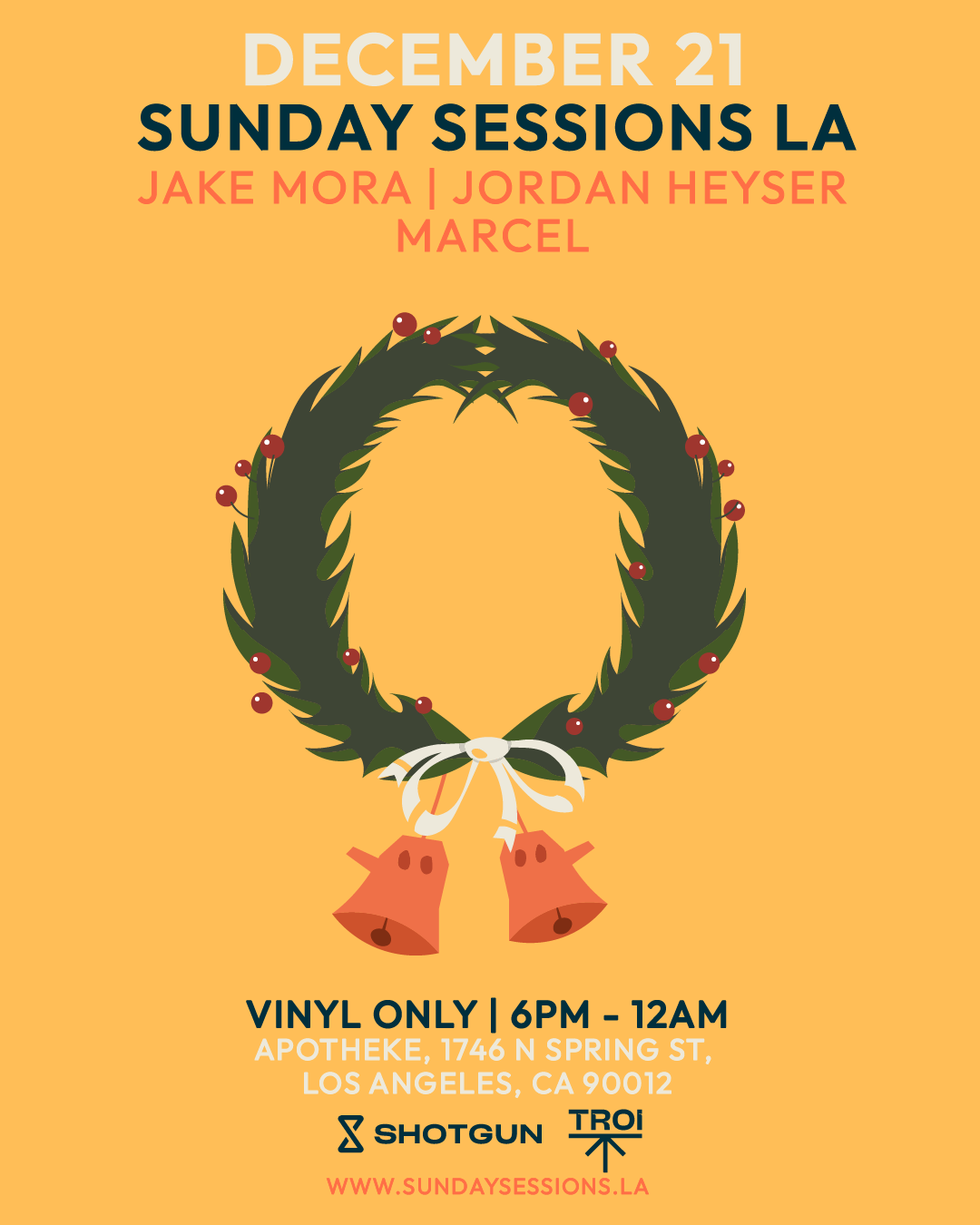 Sunday Sessions LA (Vinyl Only) open-air at Apotheke, Los Angeles