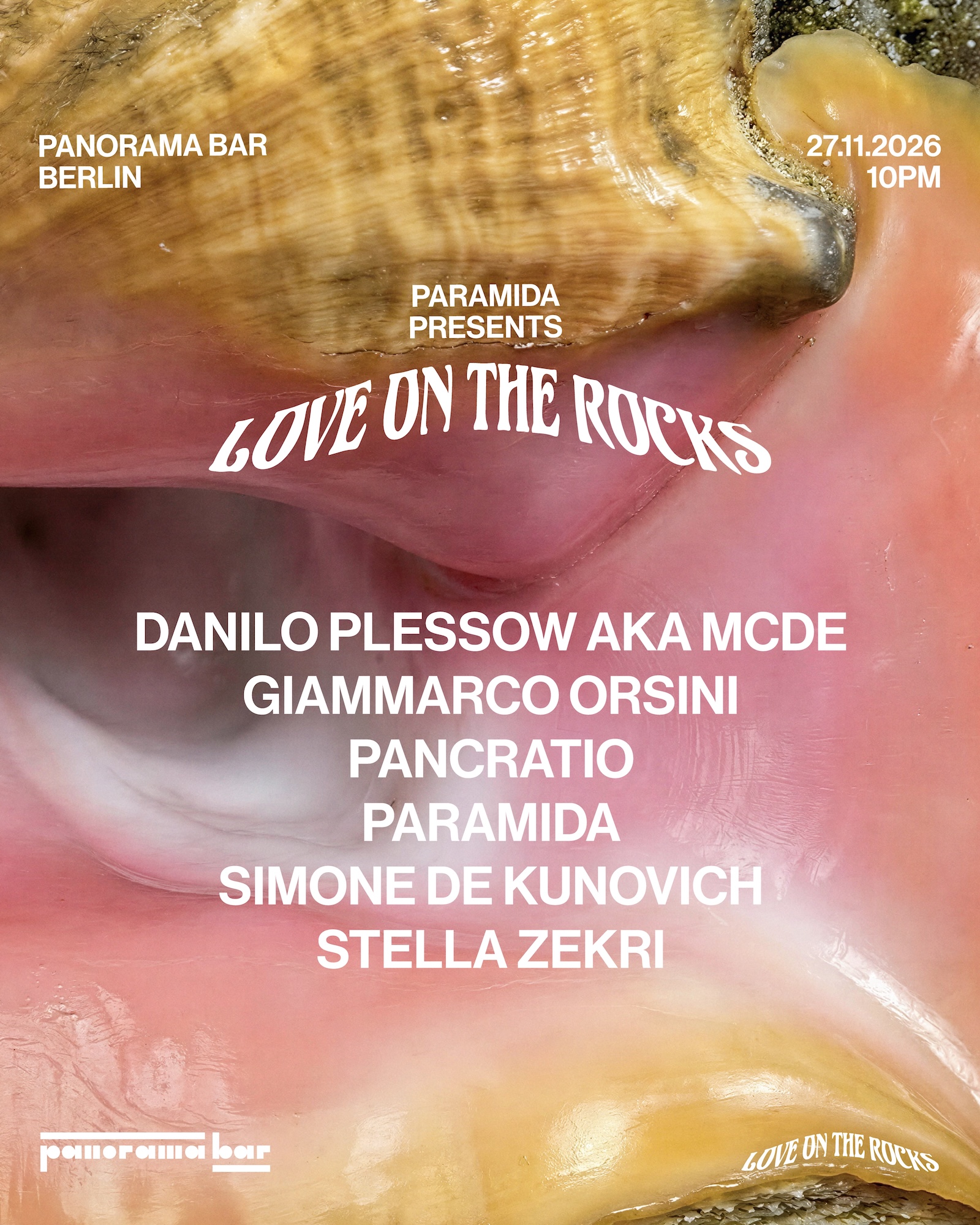 Love On The Rocks flyer