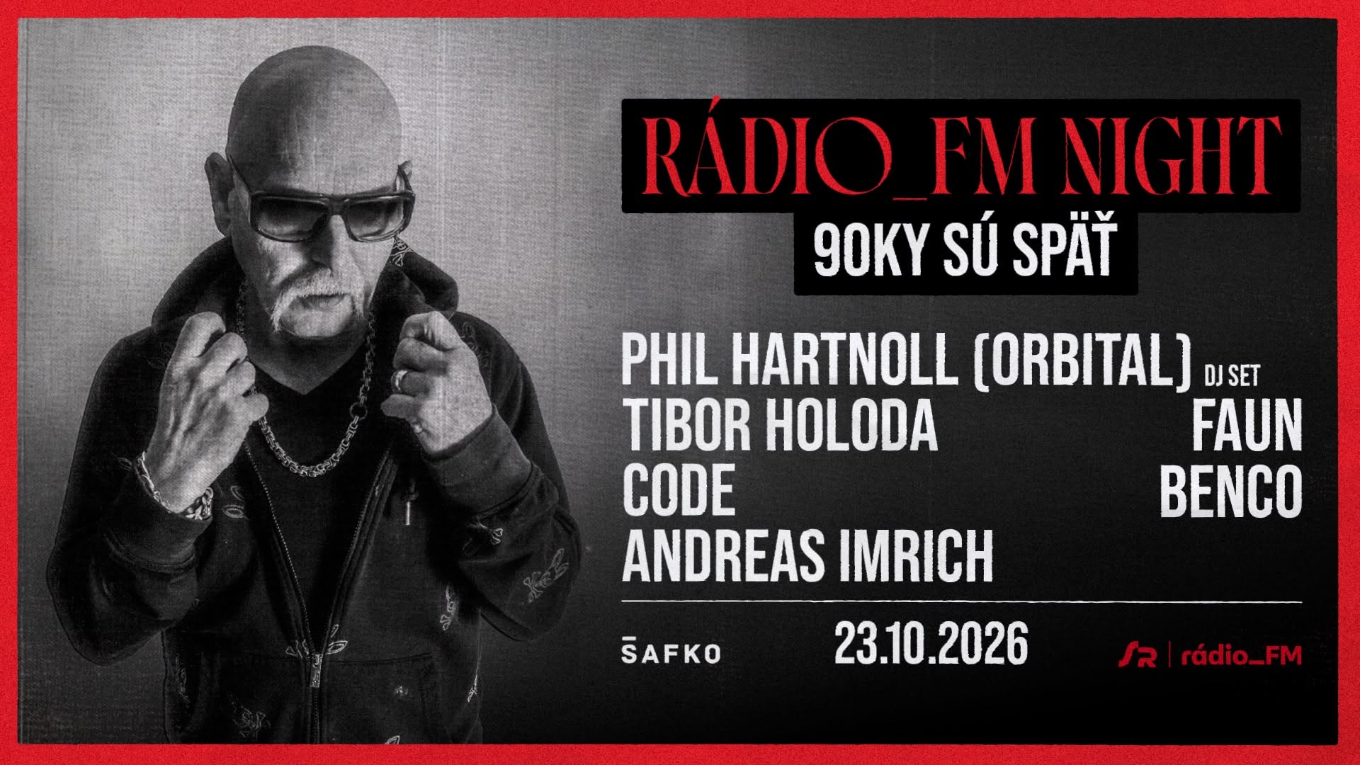RádioFM Night: 90tky sú späť