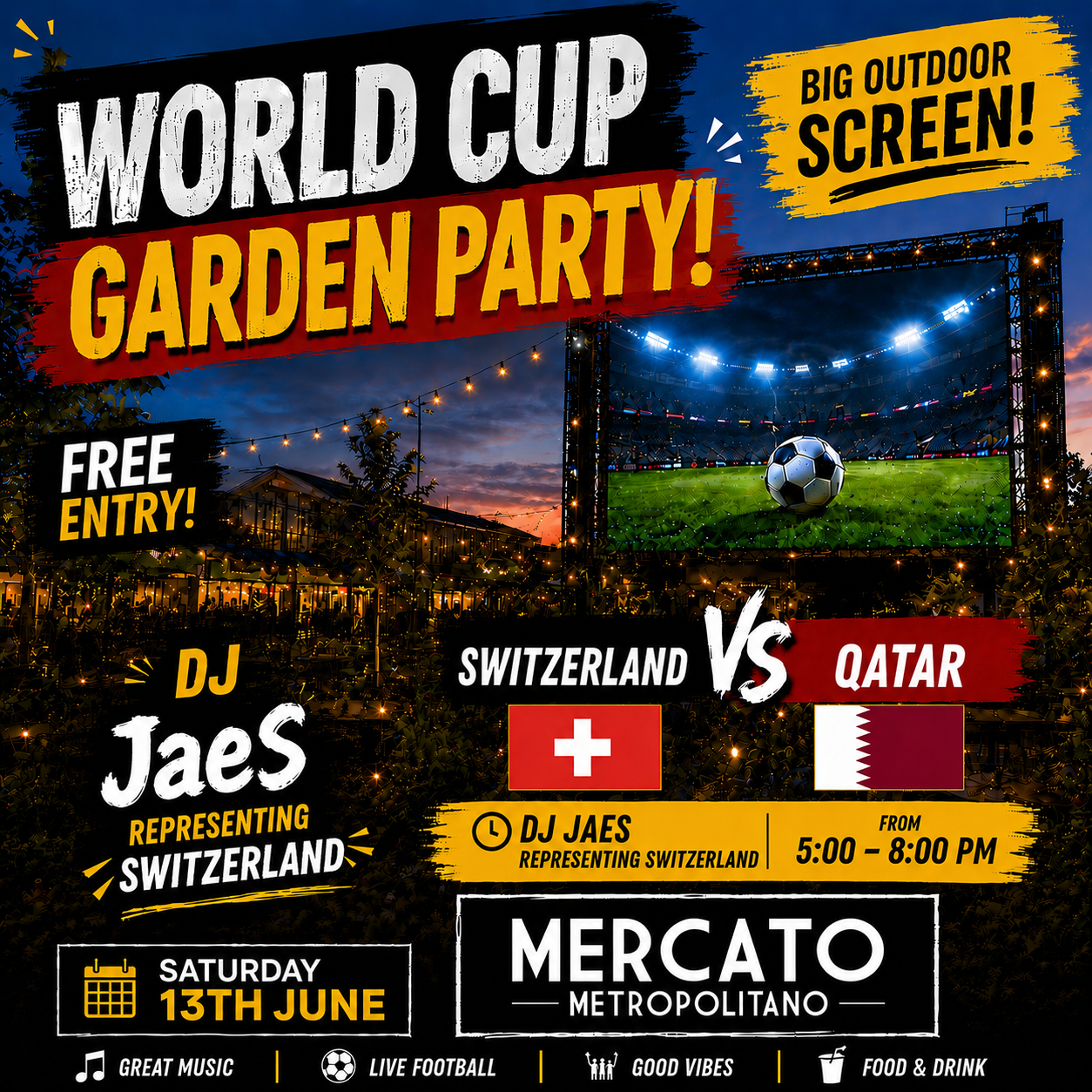 WORLD CUP GARDEN PARTY