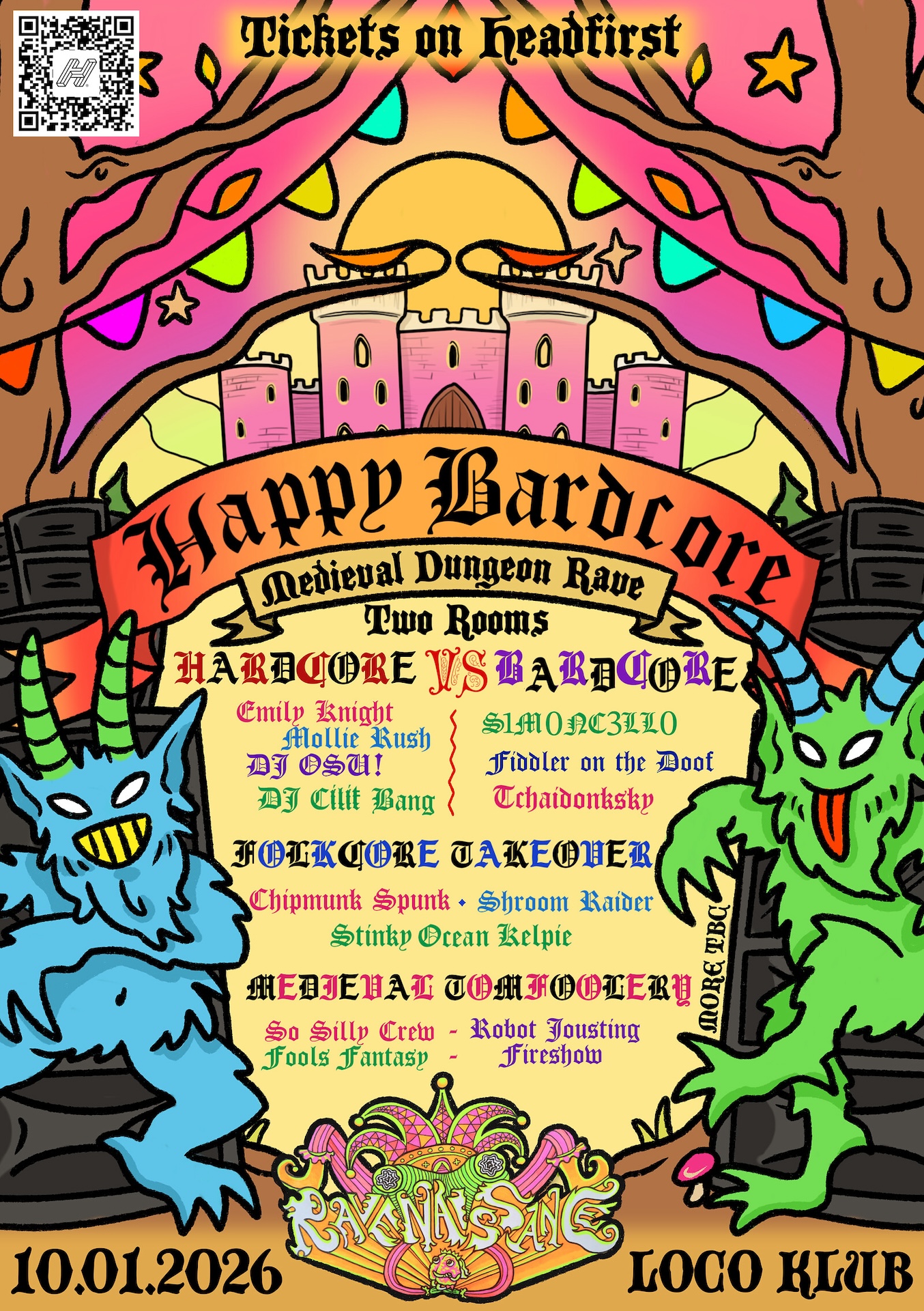 Ravenaissance: Medieval Dungeon Rave