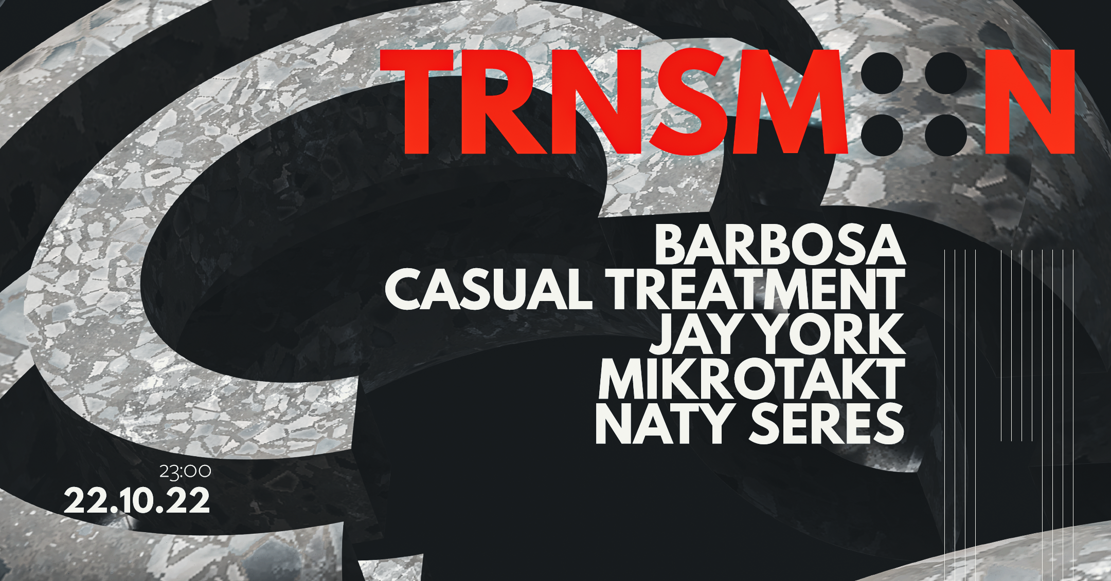 TRANSMI:ION BERLIN #29 w/ Barbosa, Casual Treatment, jay york, Mikrotakt and Nathalie Seres flyer