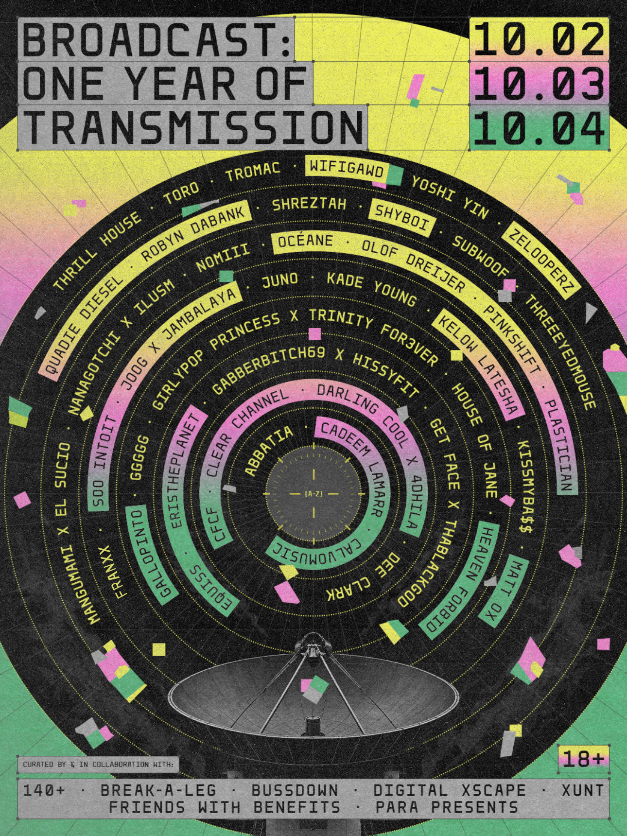 BROADCAST: ONE YEAR OF TRANSMISSION