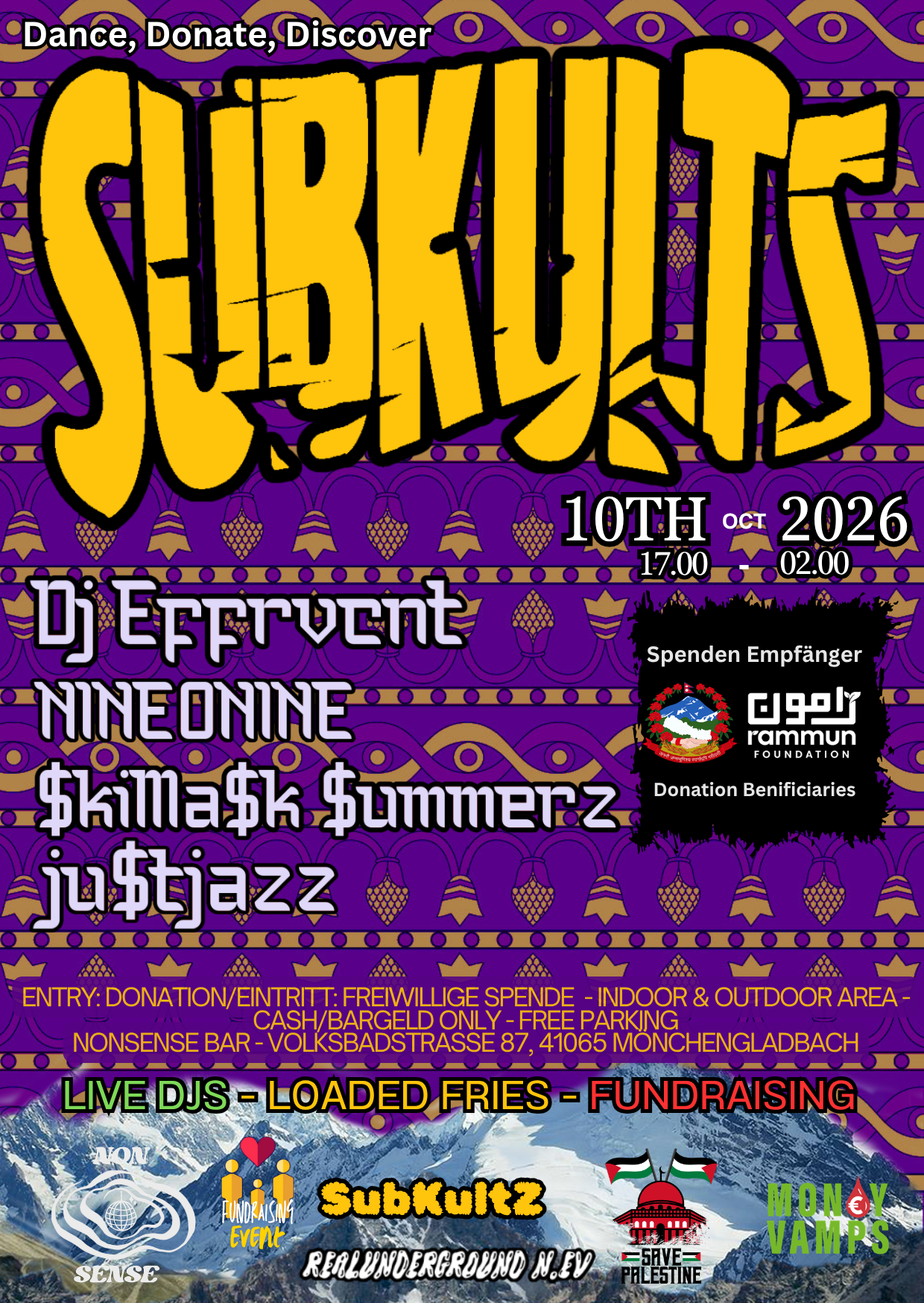 SubKultZ - Underground Fundraising