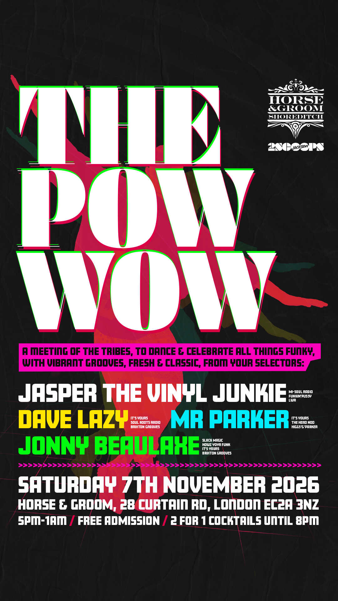 The Pow WoW launch with special guest Jasper the Vinyl Junkie (Mi-Soul)