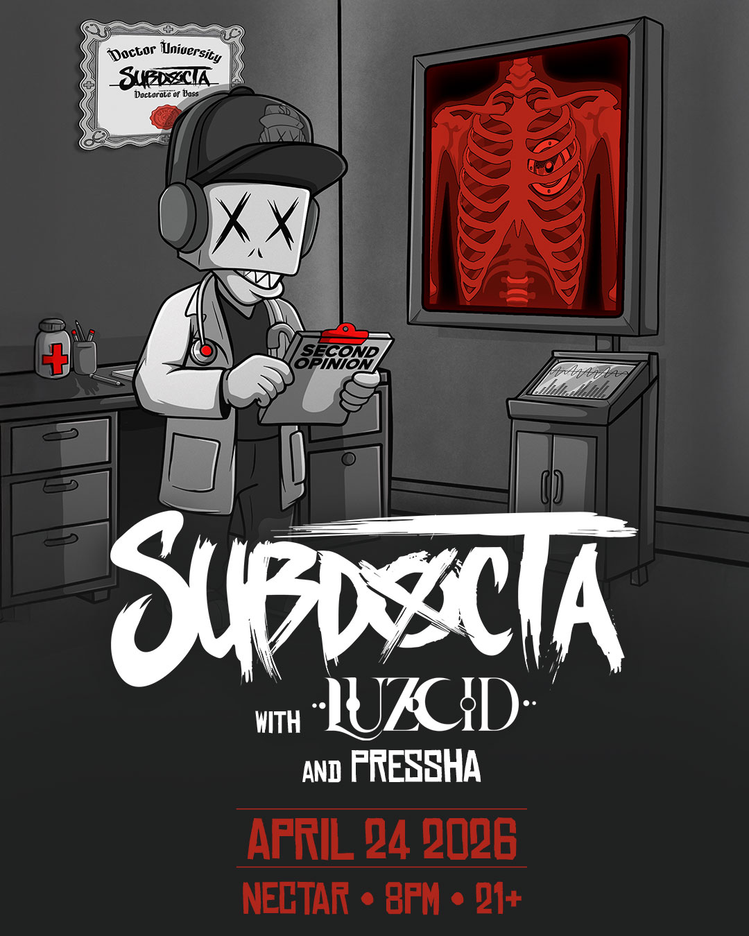 SUBDOCTA with Luzcid and Pressha