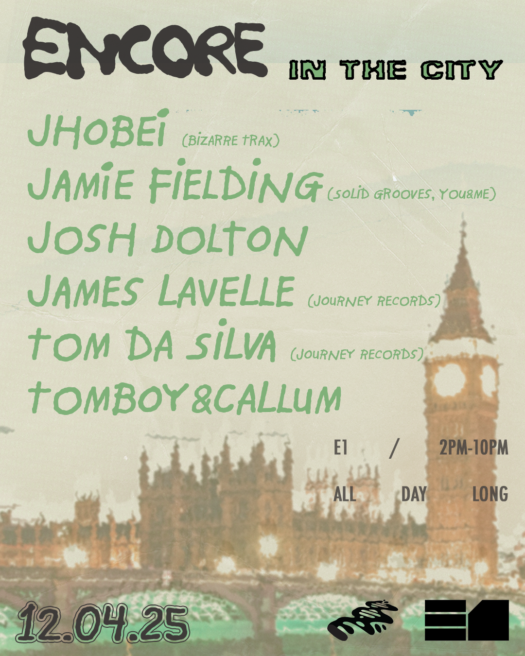 [CANCELLED] Encore in the City