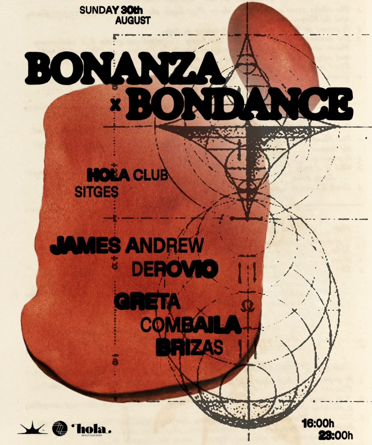 BONANZA x BONDANCE pres. 10h beach party
