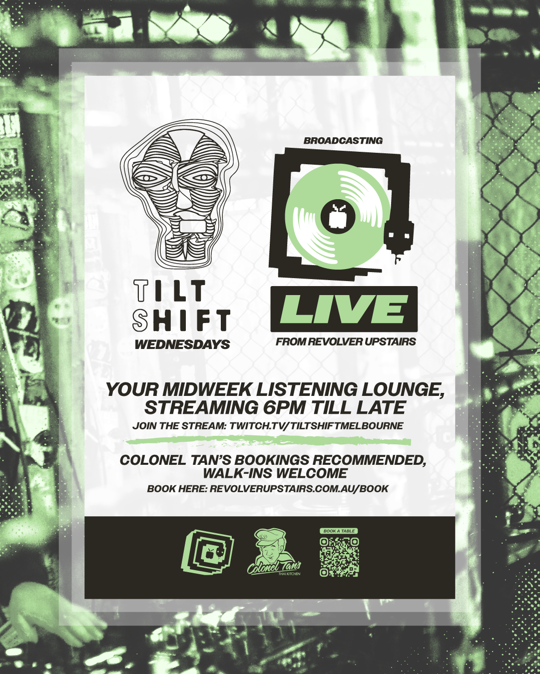 Tilt Shift Wednesdays — Proponent Records Takeover