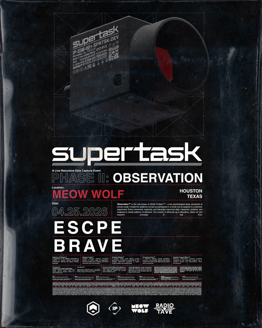 Supertask at Meow Wolf