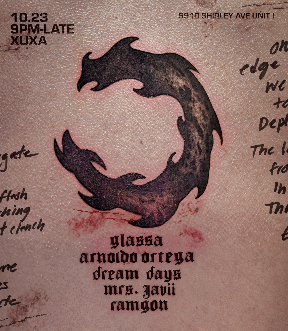 Nocturne presents: SKIN GRAFT with Dream Days, Mrs.Javii, Glassa, Ramgon, and Arnoldo Ortega